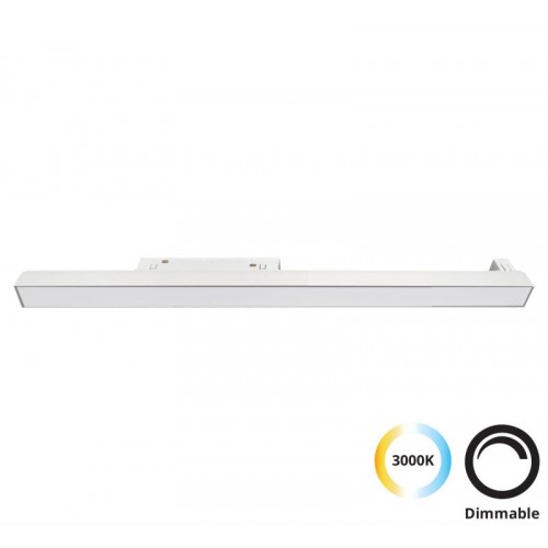 Linear Λευκό L:600 Magnetic (dimmable)