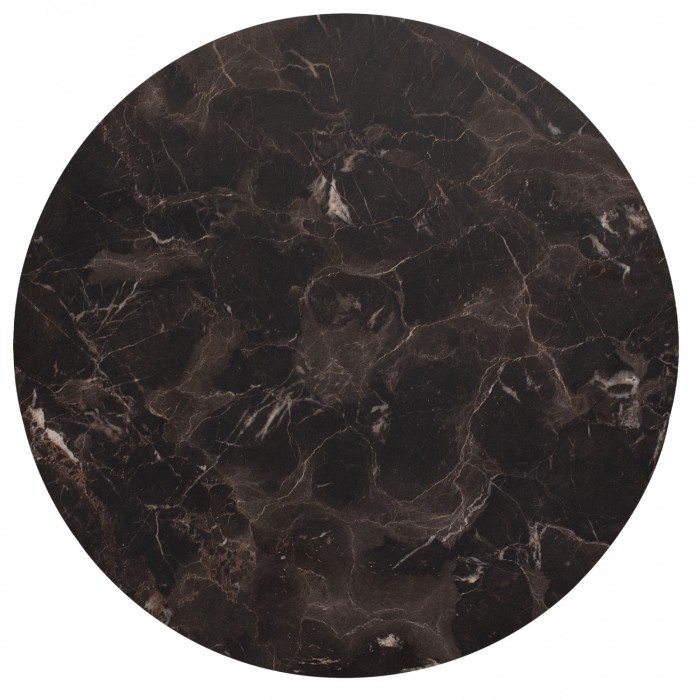 ΕΠΙΦΑΝΕΙΑ ΤΡΑΠΕΖΙΟΥ HPL HM5842.14 BROWN MARBLE Φ69 εκ. ΠΑΧΟΥΣ 12mm.