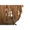 Κρεμαστή Πολυθ.Steel Brown/Wicker Φυσικό/Μαξ.Μπεζ D.120 H.197cm