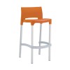 Σκαμπώ bar Gio 75 orange 39x45x96cm