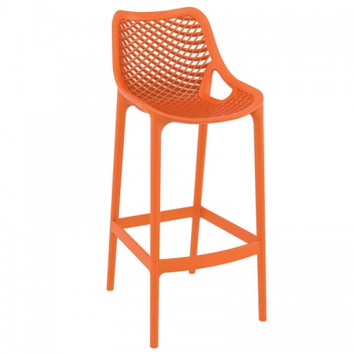 Σκαμπώ Air bar 75 orange 45x53x105cm