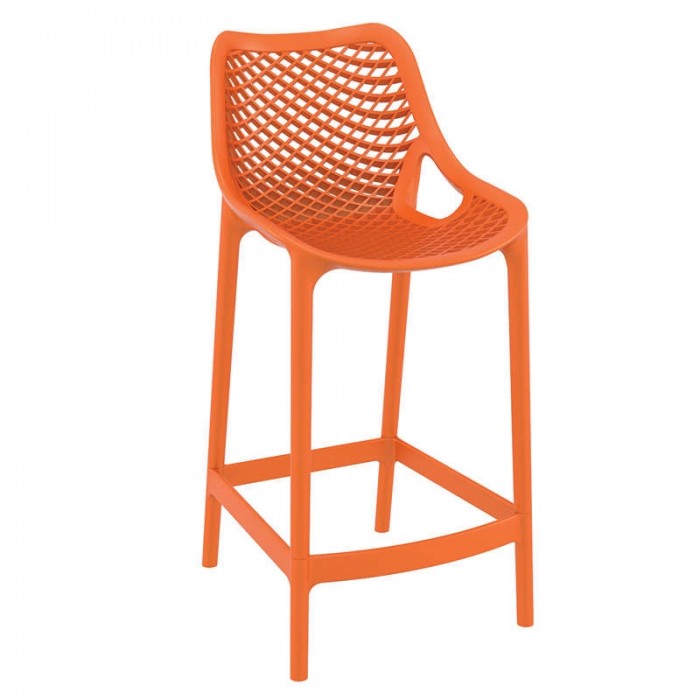 Σκαμπώ Air bar 65 orange 44x51x95cm