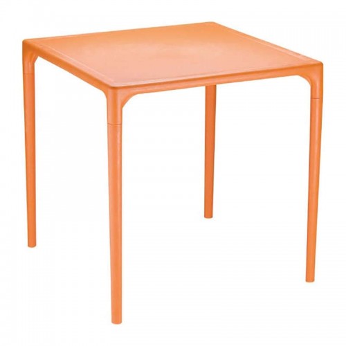 Τραπέζι Mango orange 72x72x72