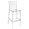 Σκαμπώ Chiavari clear tranasparent 75cm