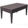 Τραπεζάκι Miami lounge brown 92x53x45