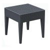 Τραπεζάκι βοηθητικό Miami lounge dark grey 45x45x45