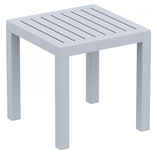 Βοηθητικό τραπέζι ocean silver grey 45x45x45