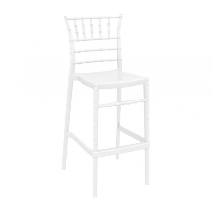 Σκαμπώ Chiavari white glossy 75cm